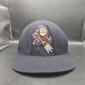 Arizona State Sun Devils Hat Cap Black Snapback NCAA Baseball Zephyr